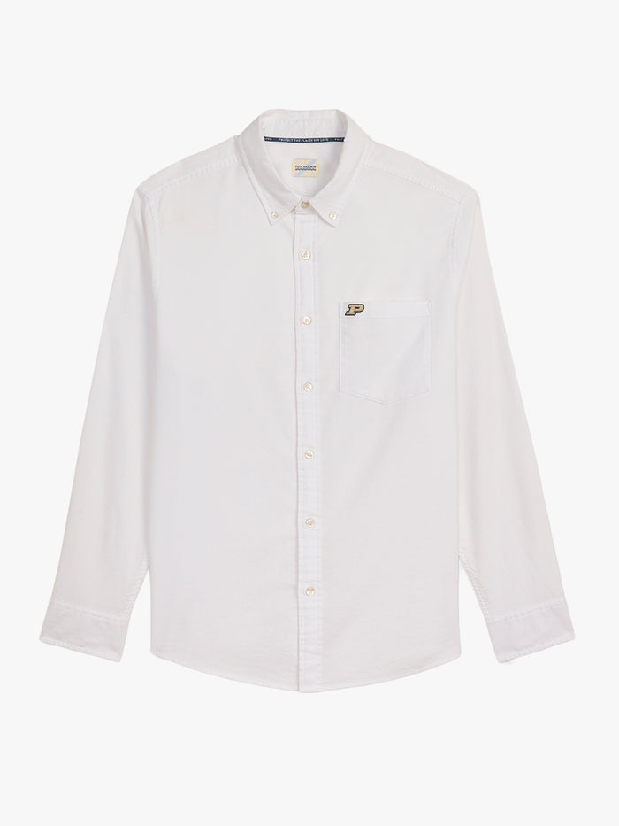 Purdue University Salty Oxford | White