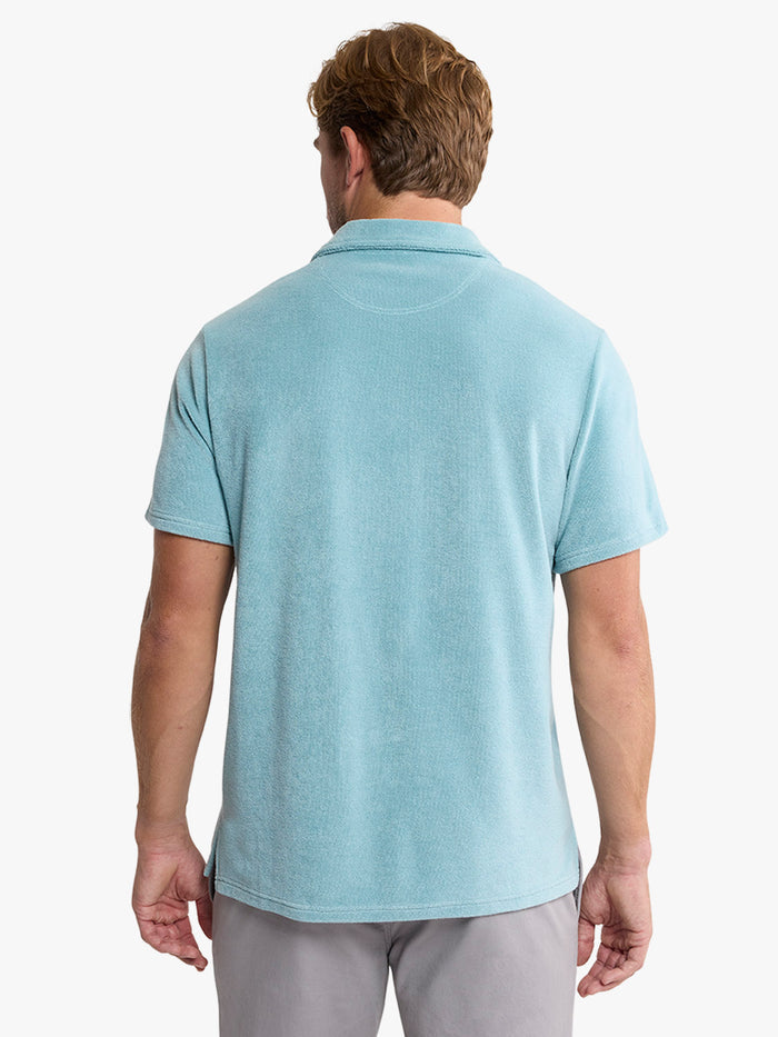 Ravello Terry Polo | Bay Blue