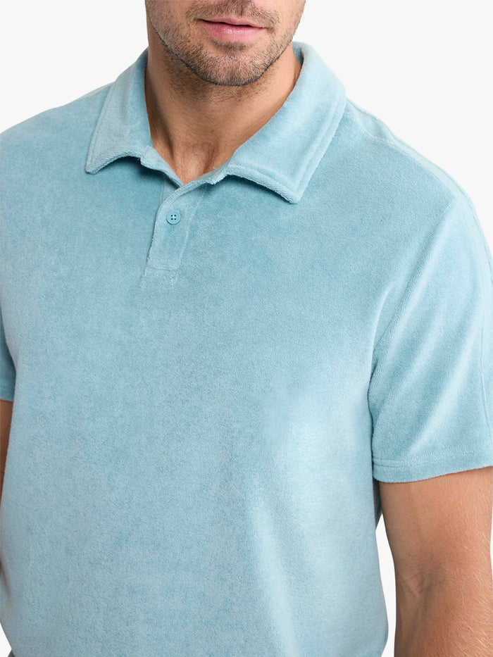 Ravello Terry Polo | Bay Blue