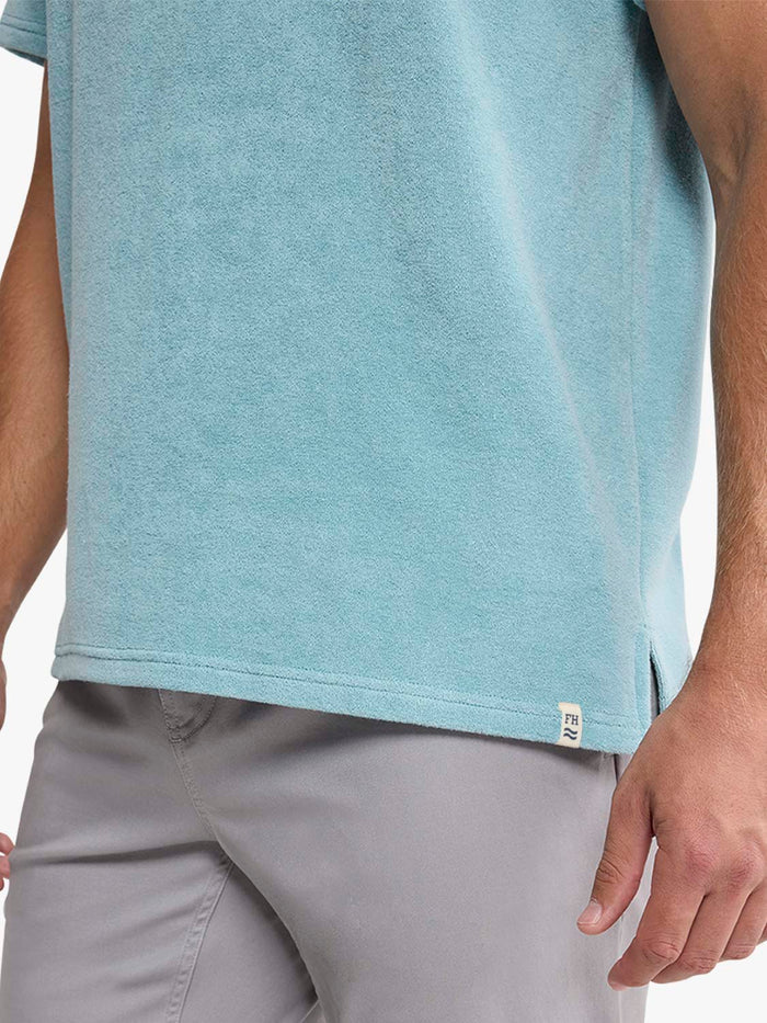 Ravello Terry Polo | Bay Blue