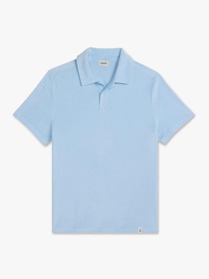 Ravello Terry Polo | Light Blue