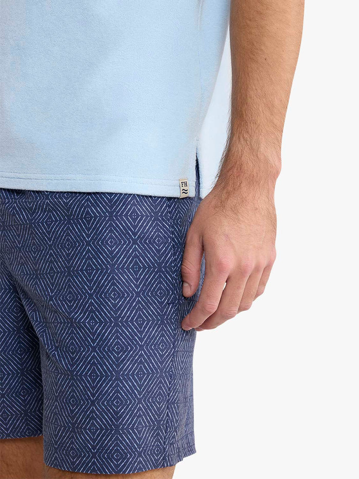 Ravello Terry Polo | Light Blue