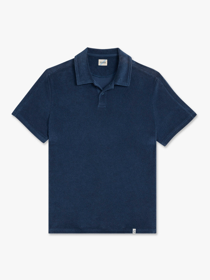 Ravello Terry Polo | Navy