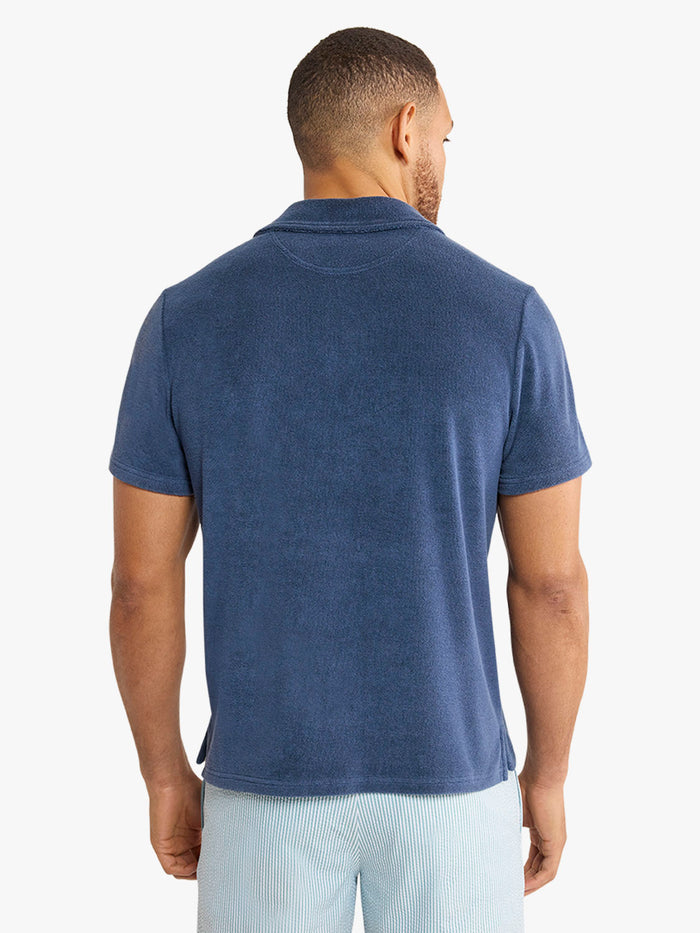Ravello Terry Polo | Navy
