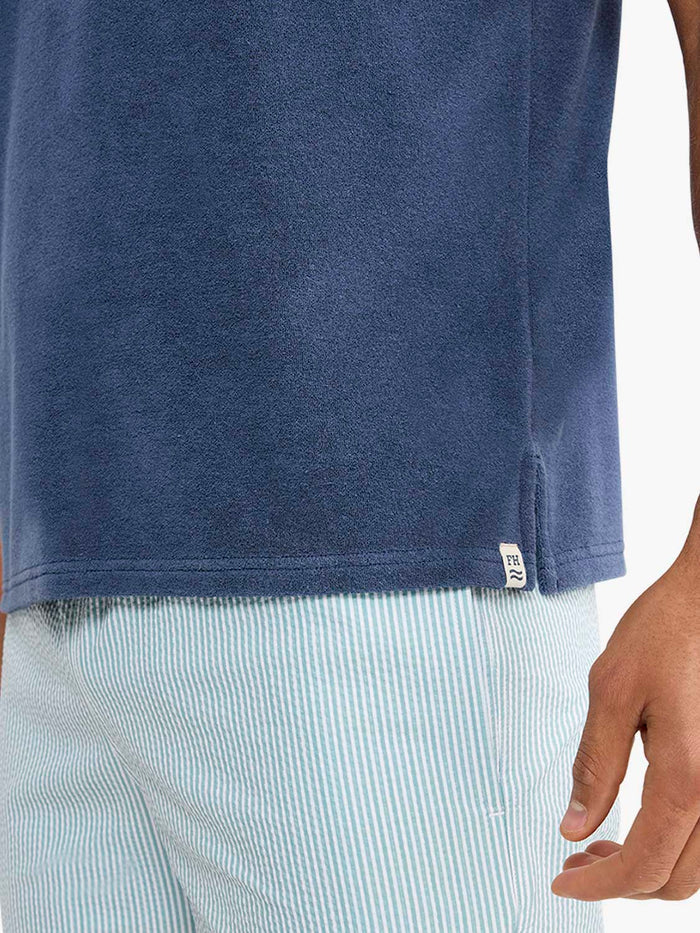 Ravello Terry Polo | Navy