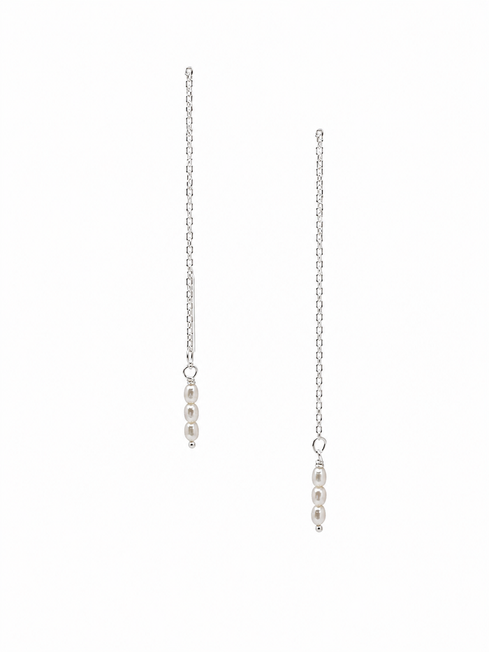 Rice Pearl Threads Silver