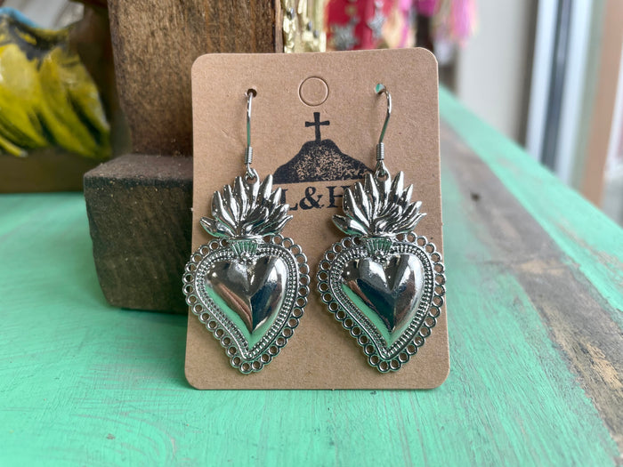 Earrings / Silver