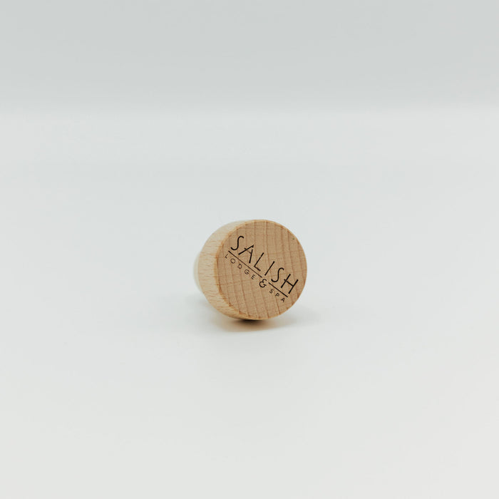 Salish Lodge & Spa Bottle Stopper Engraved Wooden Wine Cork | Salish Lodge