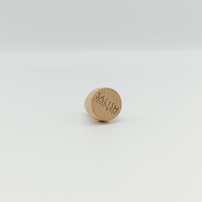Salish Lodge & Spa Bottle Stopper Engraved Wooden Wine Cork | Salish Lodge