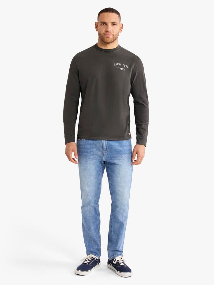 Saltaire Long Sleeve Graphic Tee | Going Left