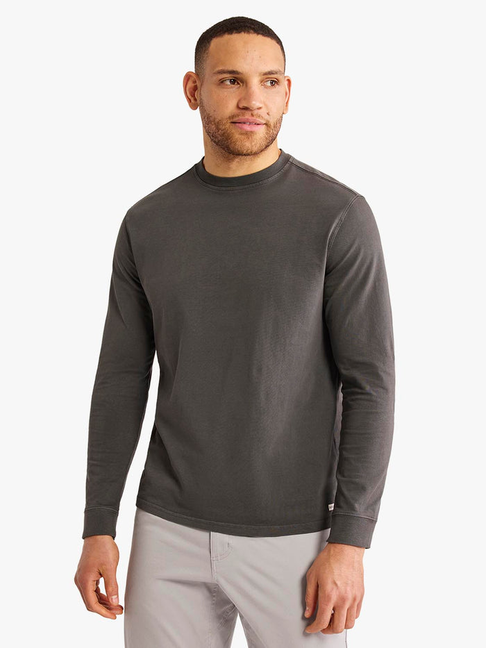 Saltaire Long Sleeve Tee | Black