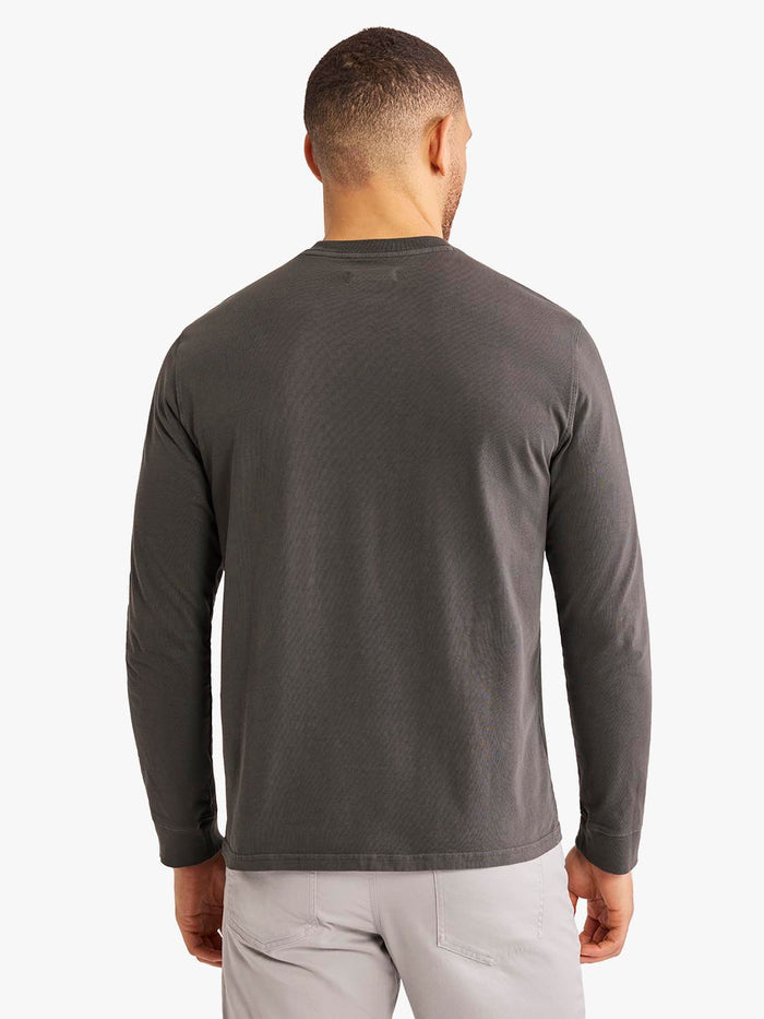 Saltaire Long Sleeve Tee | Black