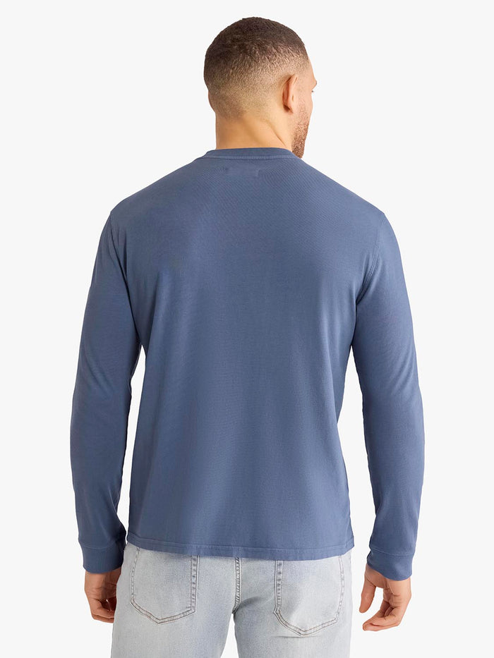 Saltaire Long Sleeve Tee | Navy