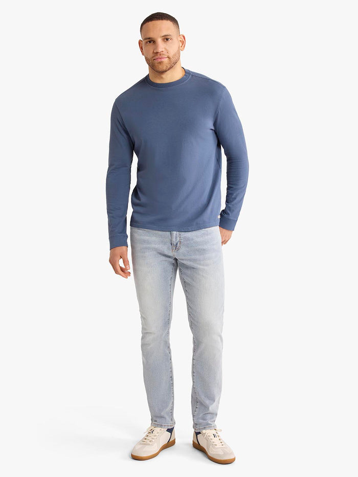 Saltaire Long Sleeve Tee | Navy