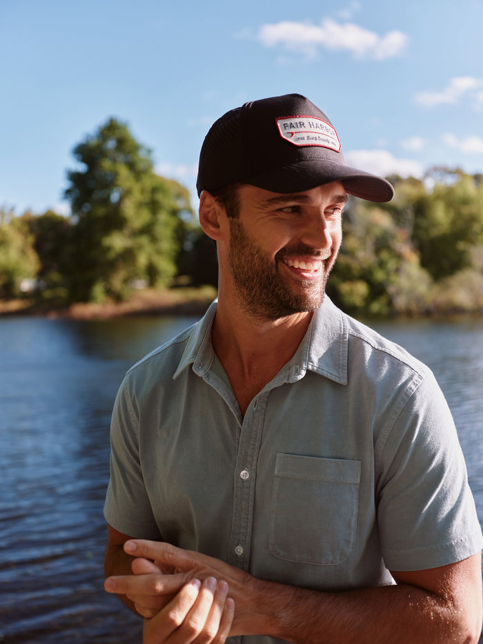 Saltaire Shirt | Navy