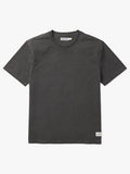 Black saltaire t-shirt on a white background