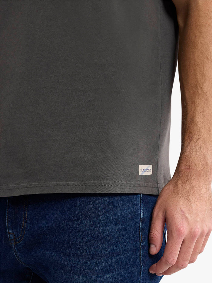 Saltaire Tee | Black