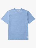 Light blue saltaire t-shirt on a white background