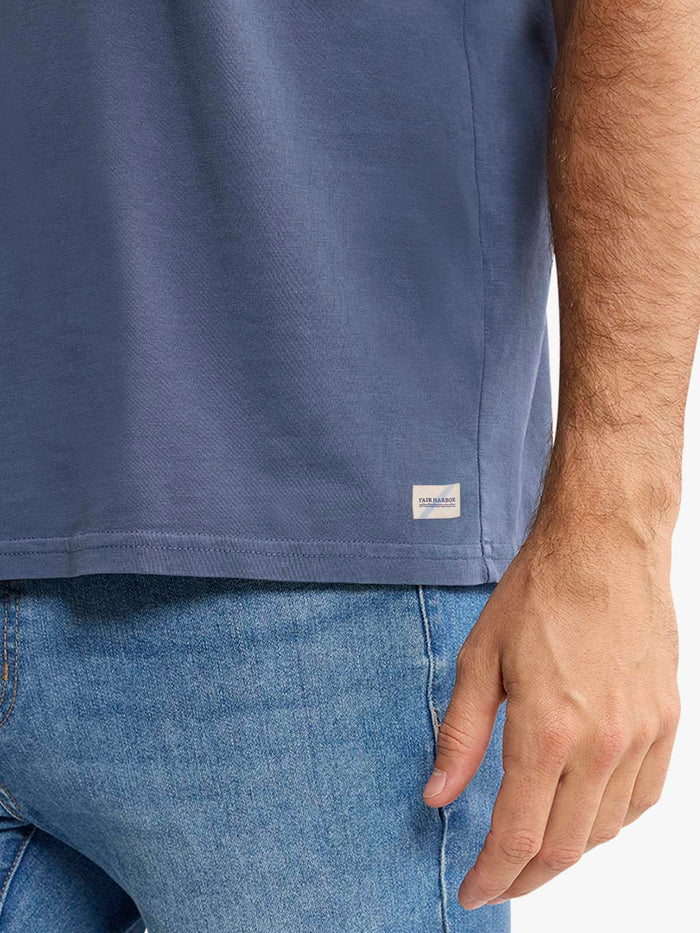 Saltaire Tee | Navy