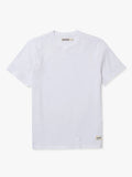 White saltaire t-shirt on a white background