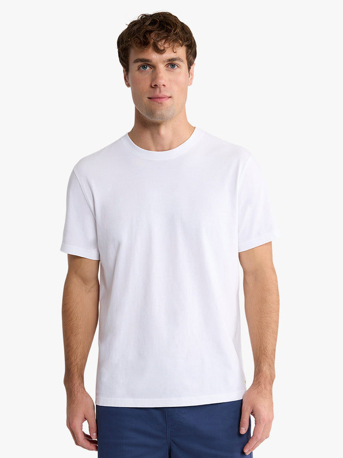 Saltaire Tee | White