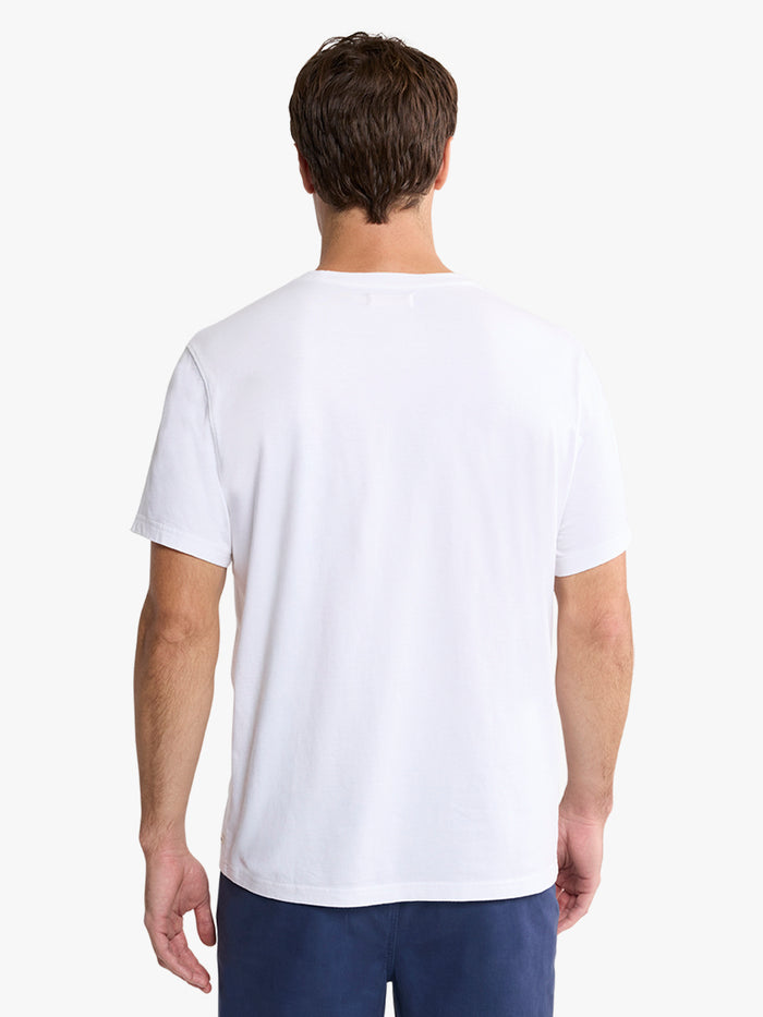 Saltaire Tee | White