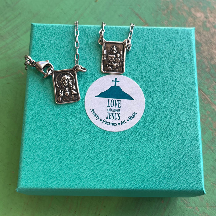 Scapular in Silver
