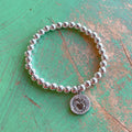 Silver or Gold Sacred Heart Bracelet
