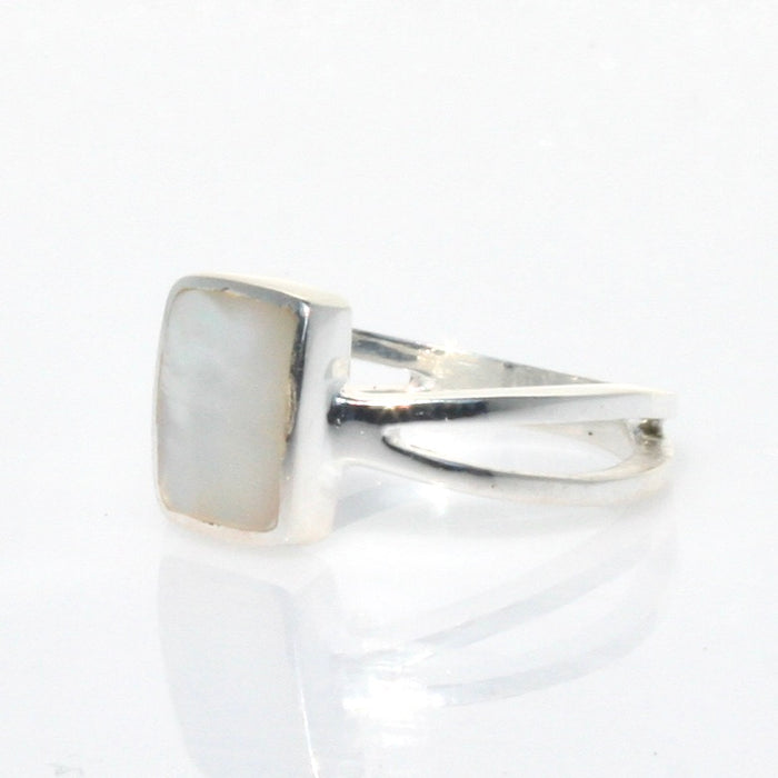 mother of pearl ring