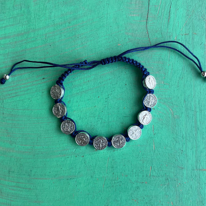 St Benedict Adjustable Cord Bracelets