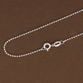 Sterling Silver Diamond Cut Chain