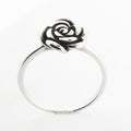 Sterling Silver Small Rose Ring