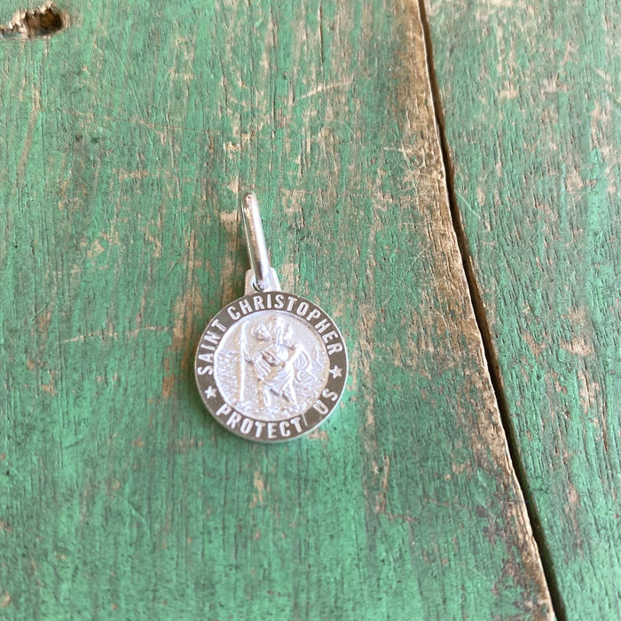 Sterling Silver St Christopher Charm