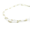 Summer Sun Pearl Necklace White