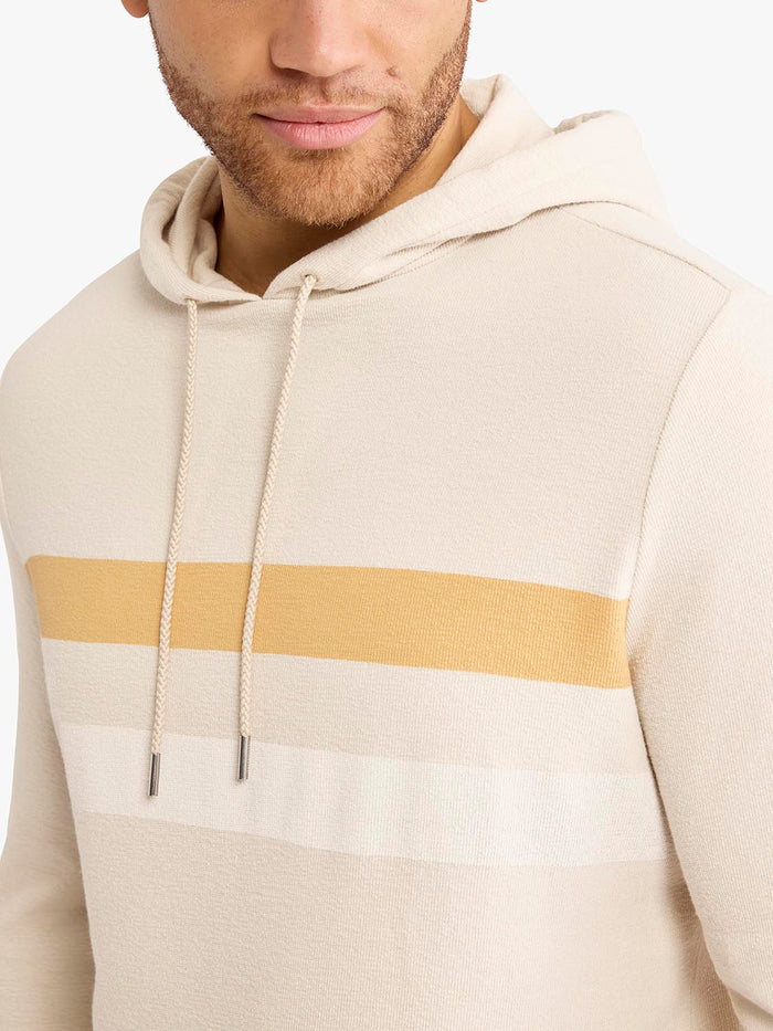 Sundown Terry Hoodie | Sunset Stripe