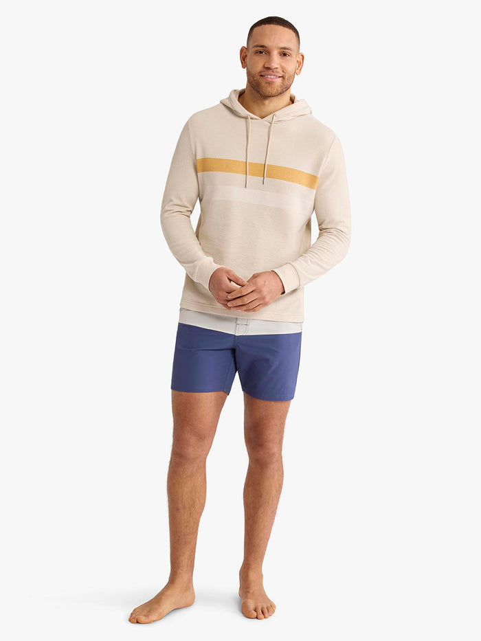 Sundown Terry Hoodie | Sunset Stripe
