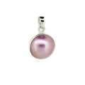 Sunset Pink Mabe Pendant