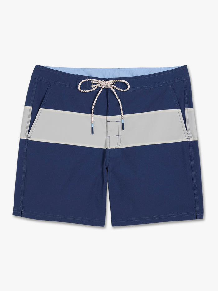 Swell Board Short | Navy Stripe