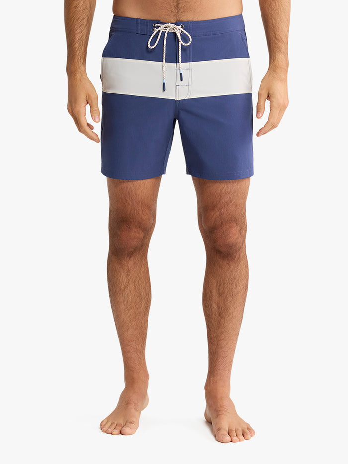 Swell Board Short | Navy Stripe
