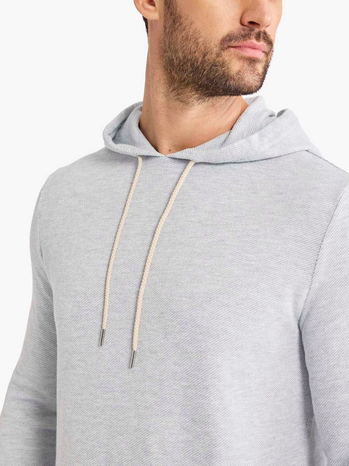 Tailwind Hoodie | Heather Grey Twill
