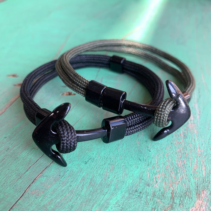 The Lord Is My Anchor Paracord Bracelet