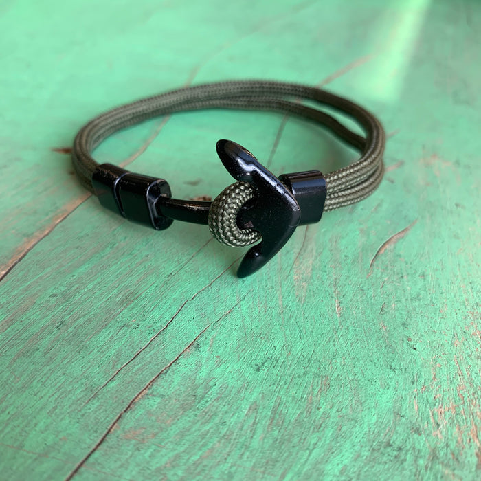 The Lord Is My Anchor Paracord Bracelet