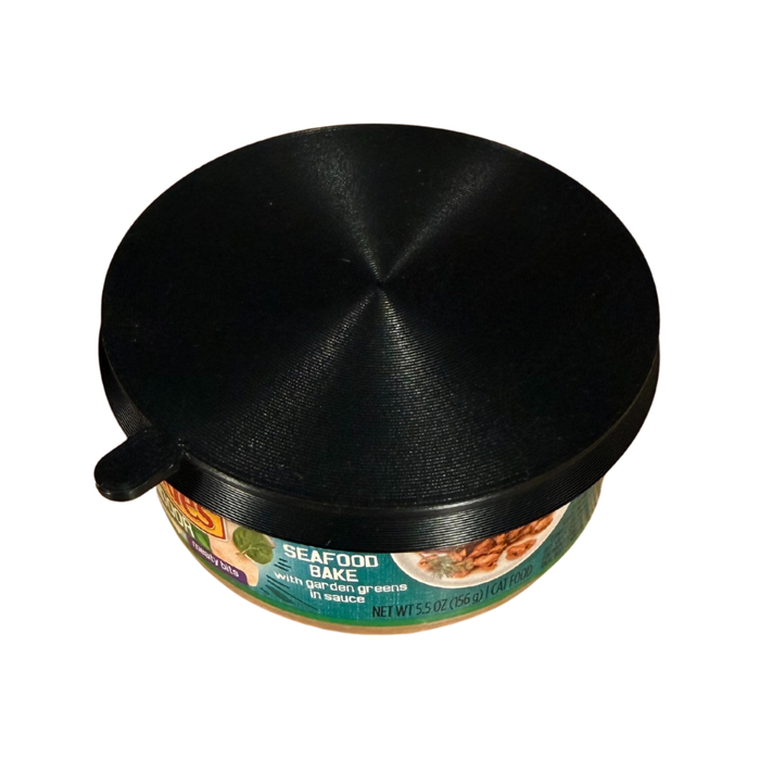 The Purr-fect Fit Canned Cat Food Lid - 4-Pack - Choose Size and Color!