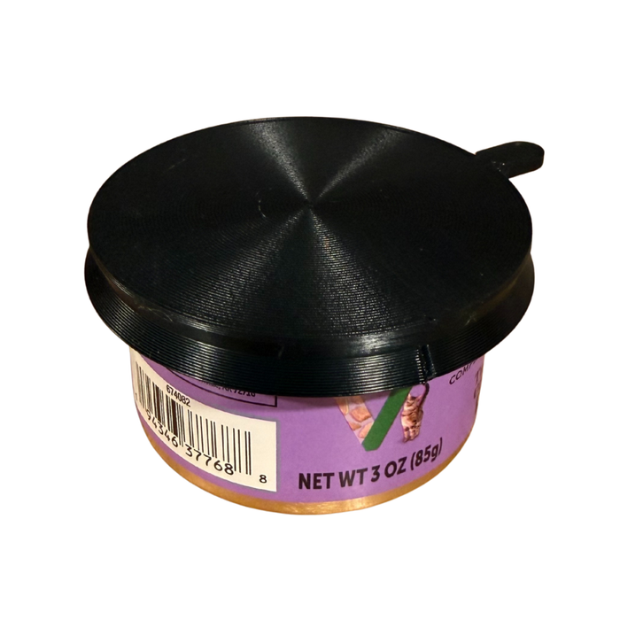 The Purr-fect Fit Canned Cat Food Lid - 4-Pack - Choose Size and Color!