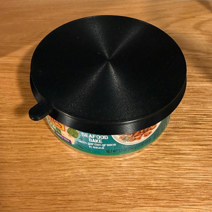 The Purr-fect Fit Canned Cat Food Lid - 4-Pack - Choose Size and Color!