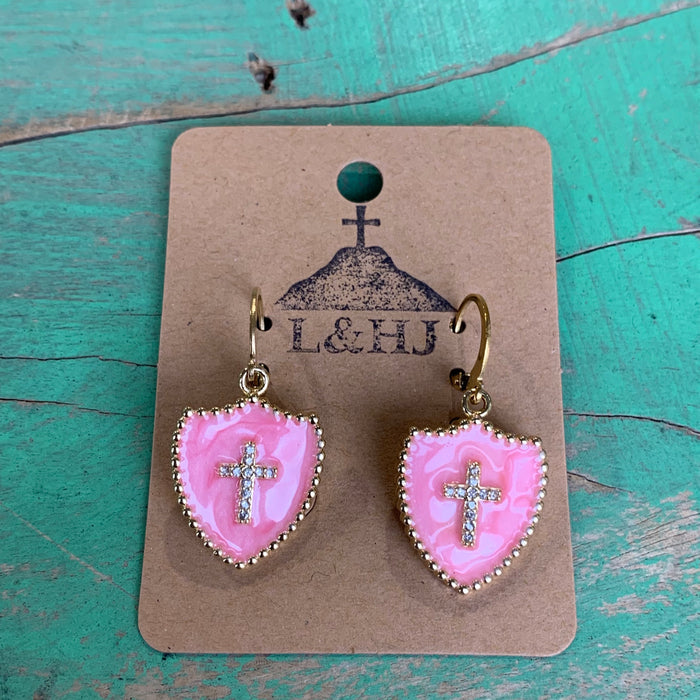 Pink Earrings