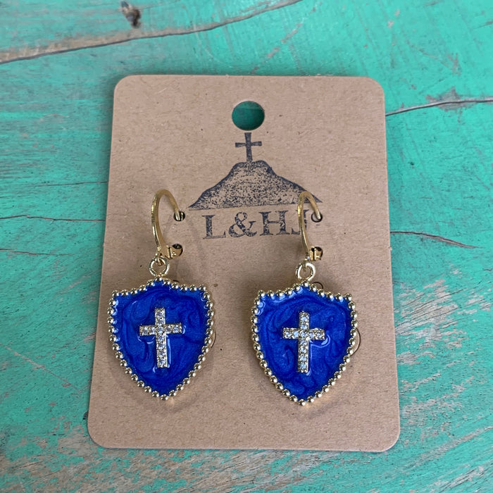 Blue Earrings