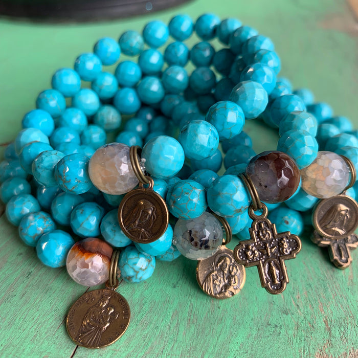 Turquoise Faith Bracelet