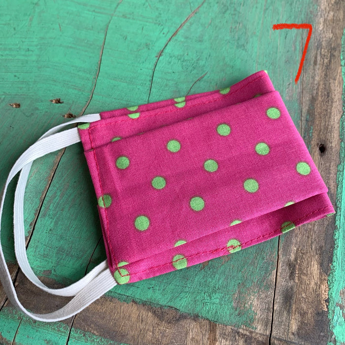Pink Green Dots
