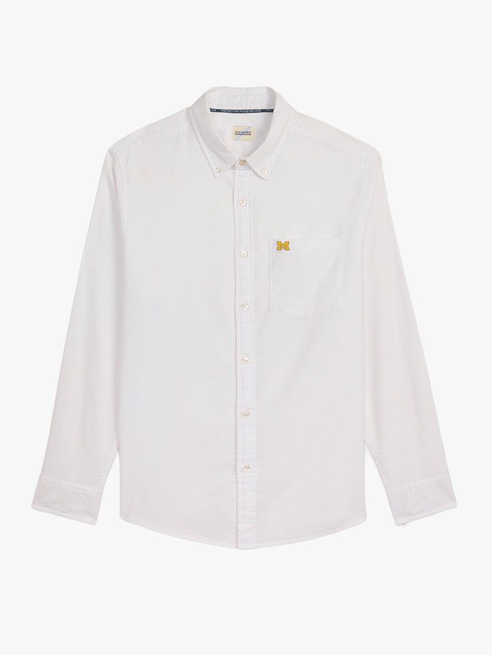 University of Michigan Salty Oxford | White